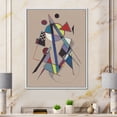 thumbnail image 2 of Designart 'Abstract Compositions Of Colored Geometric III' Modern Framed Canvas Wall Art Print, 2 of 5