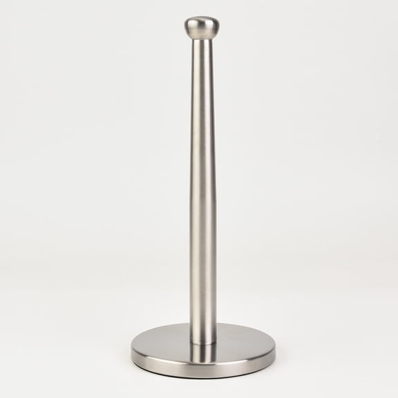 SharpChef Countertop Paper Towel Holder,  Stainless Steel Finish, Rust Proof, Fits Most Size Paper Roll