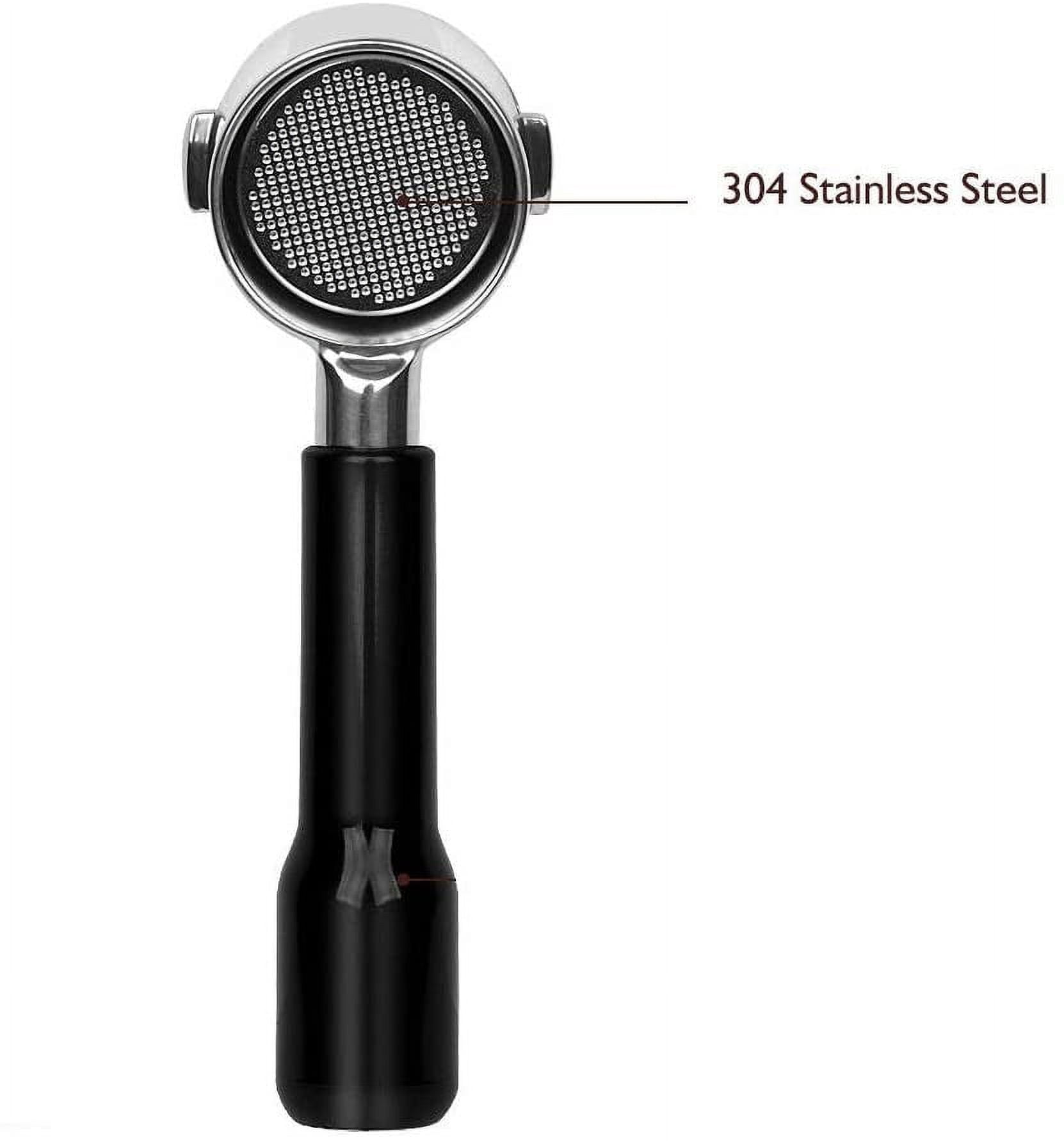 51mm Bottomless Portafilter 2 Ears Compatible with Delonghi Stilosa EC260BK/ECP3420/EC155/BCO430