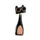 thumbnail image 4 of Lámpara de noche con forma de gato, accesorios de luz nocturna, lámpara ajustable, adorno de figura de gato para Negro, 4 of 9