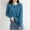 *Blue, variant on ClodeEU Women's Long Sleeves Crewneck Knitted Sweaters, Button Down Cardigan ,Soft Knit Tops Beige,Womens Plus L