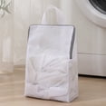 thumbnail image 4 of Pnellth Mesh Laundry Bags Mesh Washing Bag with Handle Large Capacity Foldable Zippered Underwear Clothes Mesh Laundry Bag Travel Garment Pouch, 4 of 8