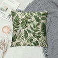 thumbnail image 2 of Qinduosi Sage Green Leaf Plant Pillow Covers Inch Set of Botanical Floral Decorative Pillow Cases Vintage Cushion Case Farmhouse Home Decor for Couch Sofa Porch Outdoor, 2 of 5