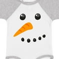 thumbnail image 4 of Inktastic Snowman Face Boys or Girls Baby Bodysuit, 4 of 5