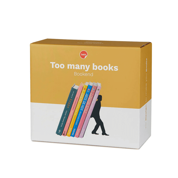 Balvi Too many Books Bookends