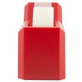 thumbnail image 2 of JAM Paper Colorful Desk Tape Dispenser, Red, Sold Individually, 2 of 4