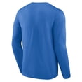 thumbnail image 3 of Men's Blue Oklahoma City Blue Logo Long Sleeve T-Shirt, 3 of 3