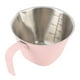 thumbnail image 1 of Taza Medidora De Café De Metal, Jarra Para Espumar Leche, Acero Inoxidable, Rosa, Fácil Control, Dos Unidades, 100ml Para Cocina, 1 of 7