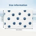 thumbnail image 2 of Blueberries cute Bath Towel, Highly Absorbent towels for bathroom Quick Drying Microfiber Bath Towels for Body, Soft Shower Towels for Sport, Yoga, SPA, Gym 27x55in, 2 of 5