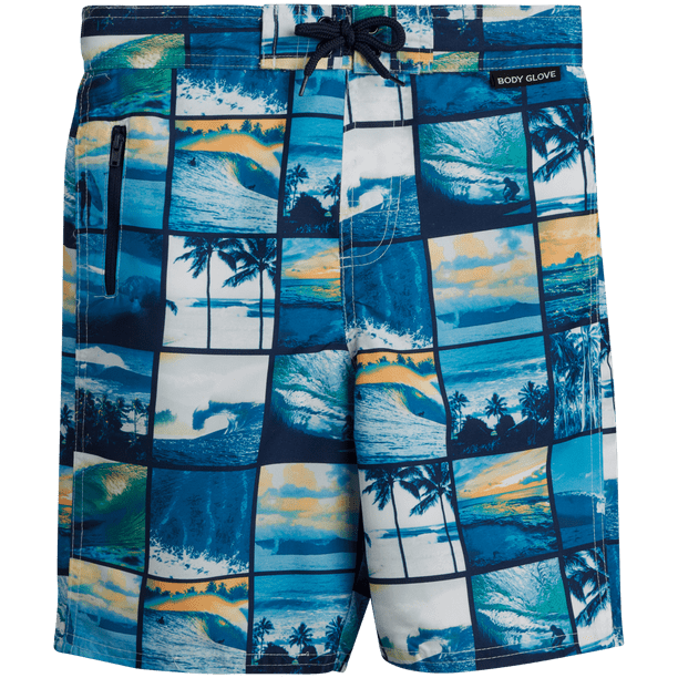 Body Glove Boys' Swim Trunks - UPF 50+ Quick Dry Bathing Suit, Sizes 8 ...