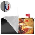 thumbnail image 4 of Autumn Fox Welcome Mailbox Cover Mailbox Wraps, Waterproof Mailbox Covers Magnetic Post Box Cover Standard Size 25.5"X 21" Garden Yard Outside Farmhouse Home Decor, 4 of 6
