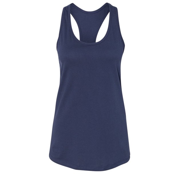 Bella + Canvas - Camiseta Sin Mangas de Jersey para Mujer (Marino)