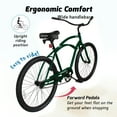 thumbnail image 4 of 26-Inch Men’s Cruiser Bike, Tracer ACE, Matte Army Green, Coaster Brake, 4 of 9
