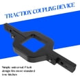 SWETRACE Trailer Tow Hitch Holder Black Mounting Bracket for Rear LED ...