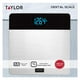 thumbnail image 5 of Báscula de baño Taylor Digital de acero inoxidable cepillado 180 kg, 5 of 7