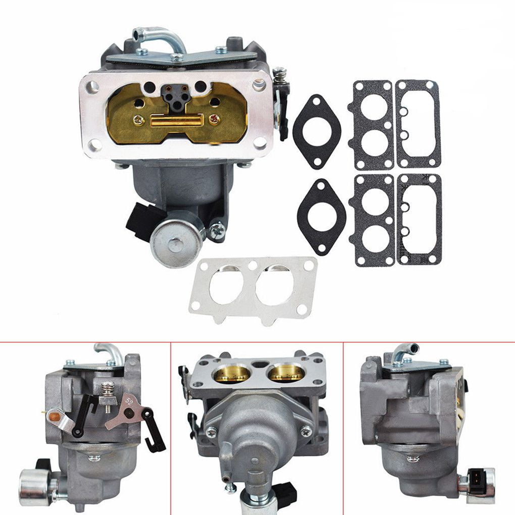 Carbman Gaskets kit for Kawasaki 15004-1010 15004-0763 15004-7024 Carburetor for Kawasaki Some FH641V FH661V 22 HP Engine M1F Carb 