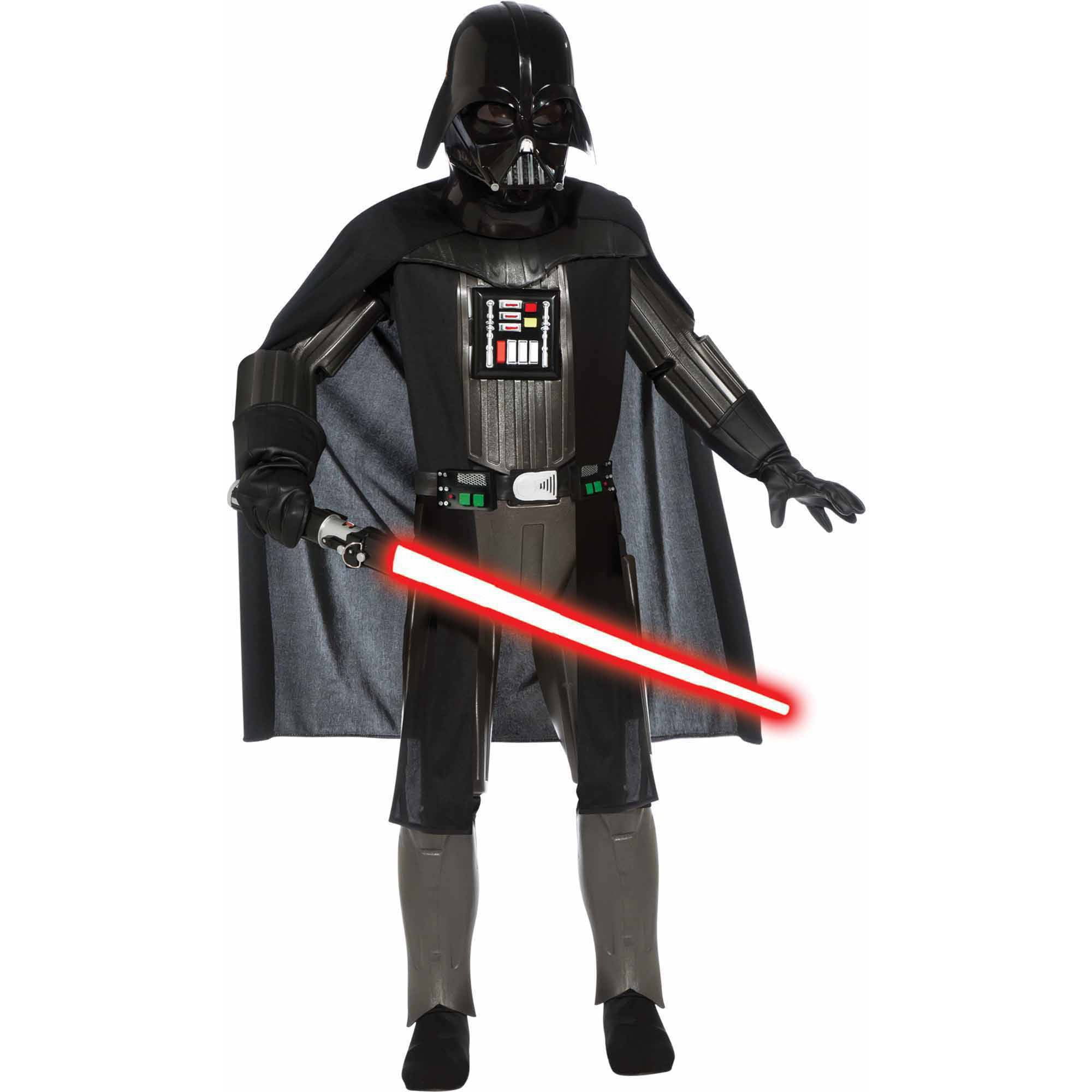 Kids Darth Vader Mask And Cape Costume Child Boys Star War Halloween Accessory