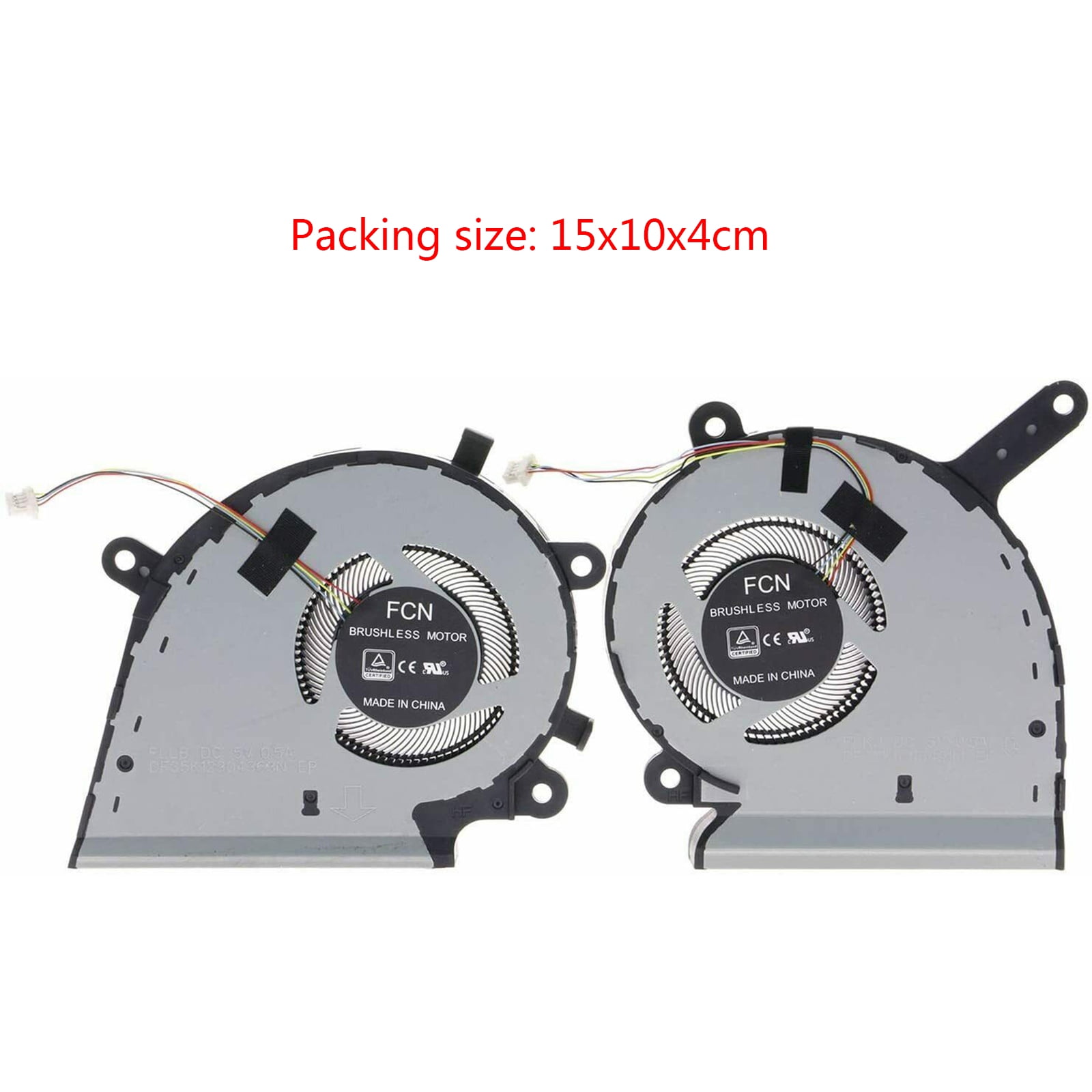 CPU GPU Cooling Fans For ROG Strix G15 G512 Cooler Radiator DC5V Brushless