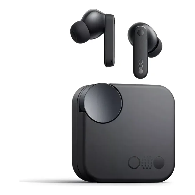 Auriculares con cancelación de ruido Cmf By Nothing Buds, color negro
