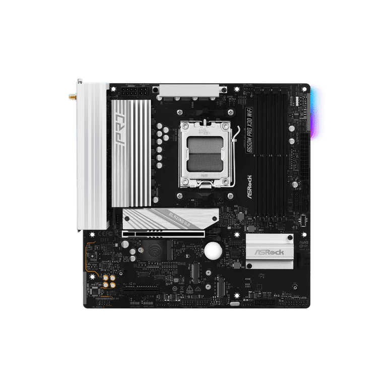 ASRock B650M Pro x3D RS WiFi AM5 AMD B650 SATA 6Gb/s Micro ATX