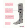 thumbnail image 3 of MeMoi  Glitzy Sunglasses Knee-High Socks - Girls - Female, 8, Gray, 3 of 7