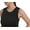 Black, variant on SUMONA Women Tank Tops Round Neck Sleeveless Basic Ribbed Summer Cami Top Casual Shirt