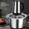 thumbnail image 4 of Robot Culinaire, 5 Lames 4 L Grande Capacité Hachoir Électrique Multifonction pour Viande, 4 of 7