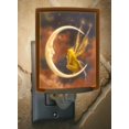 thumbnail image 2 of Fairy Moon - Veilleuse en Porcelaine Courbée Colorée, 2 of 4
