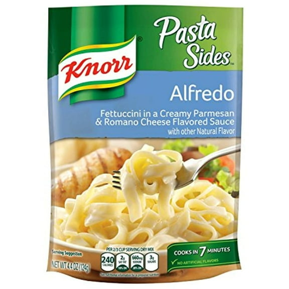 Knorr Pasta Sides: Fettuccini Alfredo (Pack Of 2) 4.4 Oz Bags