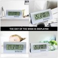 thumbnail image 2 of KAKOWELY Home Digital Clock 1 Pc Home Digital Clock Desktop Mute Mini Clock Perpetual Calendar Clock4.02"X1.97"X1.1", 2 of 5