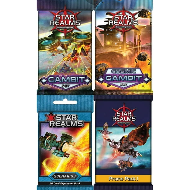 Paquete de expansiones de Game Star Realms Wise Wizard Games