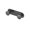 Matte Black, variant on Gatco 1281B Glamour All Modern Décor 6.5" Double Robe Hook, Brushed Brass