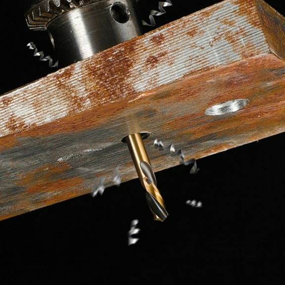 8Pc Double Head Drill Bits Set for Wood Metal Hole Cutting 304 Stainless Steel