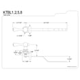 thumbnail image 2 of Kingston Brass Buckingham Toilet Tank Lever, 2 of 2