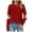 Red, variant on Kakishop Halloween Tshirts Women Sweatshirts Halloween Ghost Sweatshirt Women - Halloween Graphic Crewneck Tops Casual Sweater (Red,3XL)