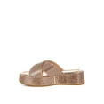 thumbnail image 3 of London Rag Adena Rhinestone Embellished Womens Flatforms, 3 of 9