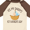 thumbnail image 4 of Inktastic 1st Father's Day Baby Boy Boys Long Sleeve Baby Bodysuit, 4 of 5