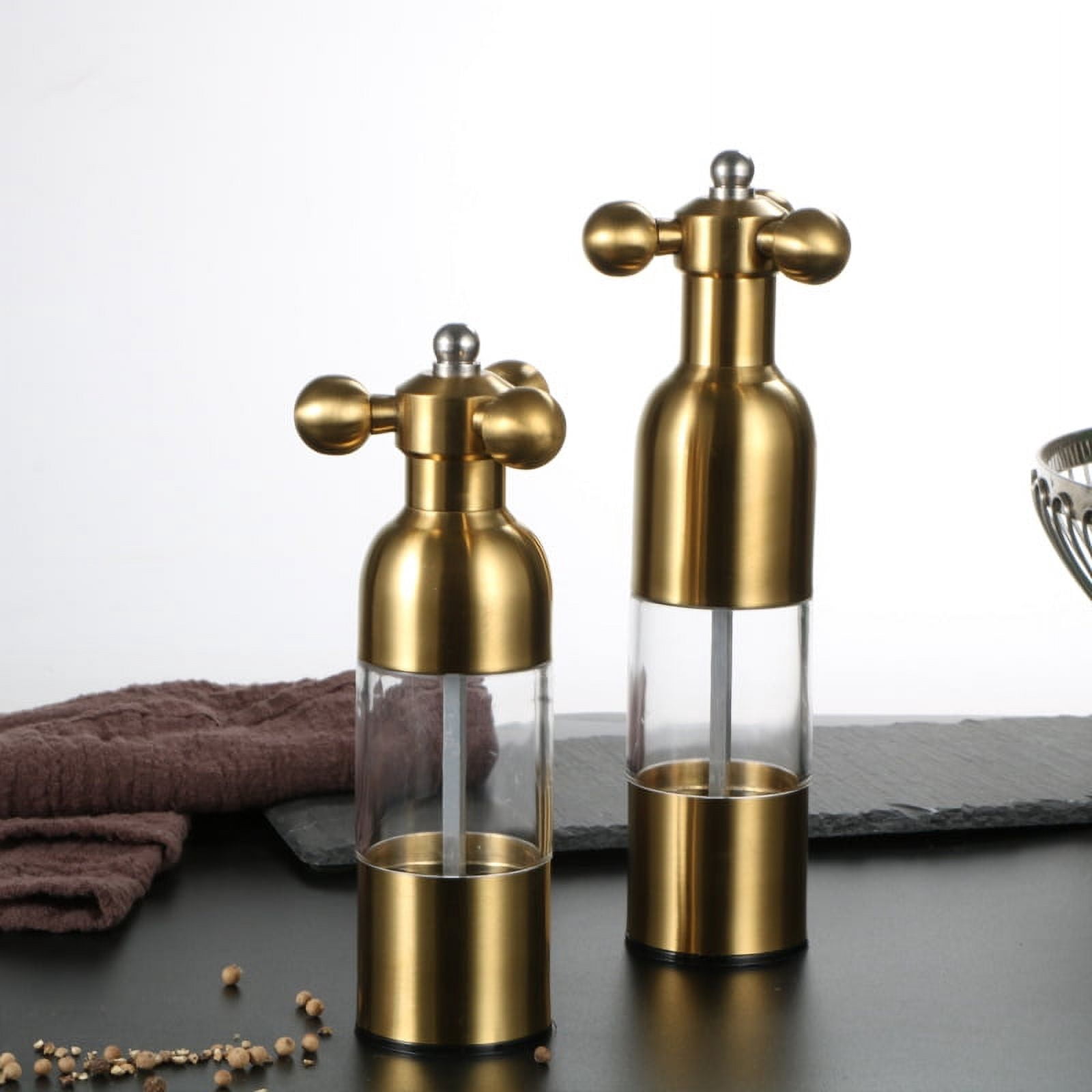 304 stainless steel rudder grinder pepper grinder faucet grinder adjustable thickness ceramic grinding core
