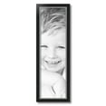 thumbnail image 2 of ArtToFrames 8x27 inch Black Velvet with Silver Picture Frame, Black MDF Poster Frame (4691), 2 of 8