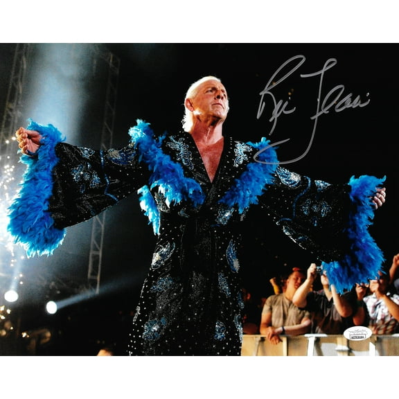 Ric Flair Autographed 11x14 Photo JSA 203580