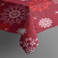 thumbnail image 3 of Merry Christmas Table Cloth Waterproof Spillproof Tablecolths Table Covers Christmas Tree Santa Claus Table Cover for Dining Kitchen Restaurant Birthday Rectangle,60x84inches, 3 of 5