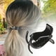 thumbnail image 4 of Pinza para el pelo francesa, accesorios para peinar el cabello, agarre antideslizante, tocado para la mandíbula, cola de caballo Negro, 4 of 9