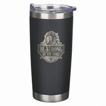 Tumbler SS Black Be Strong in the Lord Eph. 6:10, (Hardcover)