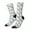 2 Black-2, variant on Colorful Hat Snowman Crew Socks for Men & Women, Breathable Casual Athletic Ankle Socks