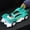 Mint Green, variant on Kids Toy Car Stunt Shark, Usupdd Inertial Drive Drop Model Car Gift Toy, 16cm Plastic Pull Back Racing Car for Floor Tabletop Play, Green