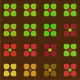 thumbnail image 1 of Ahgly Company Machine Washable Indoor Square Transitional Dark Yellow Green Area Rugs, 8' Square, 1 of 7