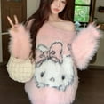 2024 New Sanrio Women's Knitted Sweater, Hello Kitty Hot Girl Style