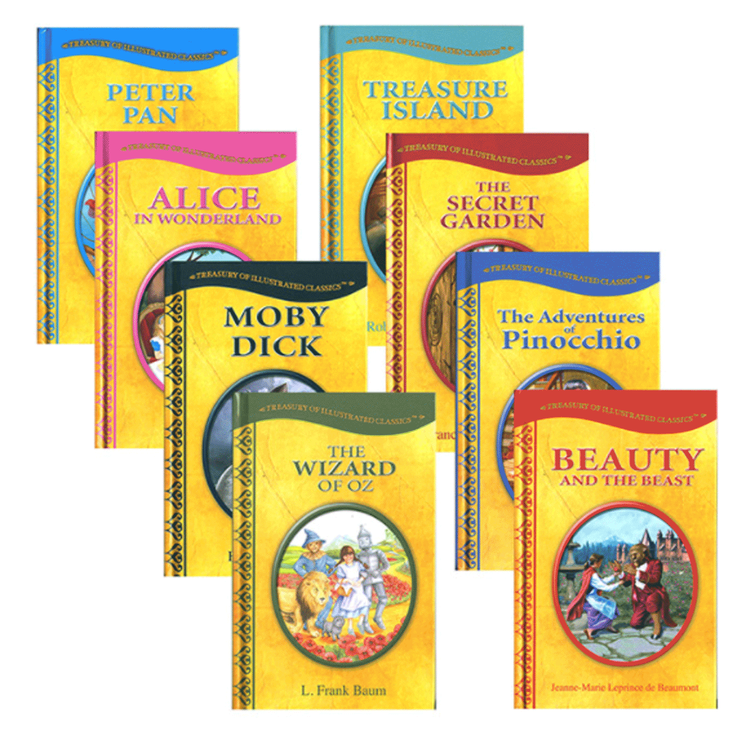 Treasury Of Illustrated Classics Storybook Collection-Set Of 8 Titles ...