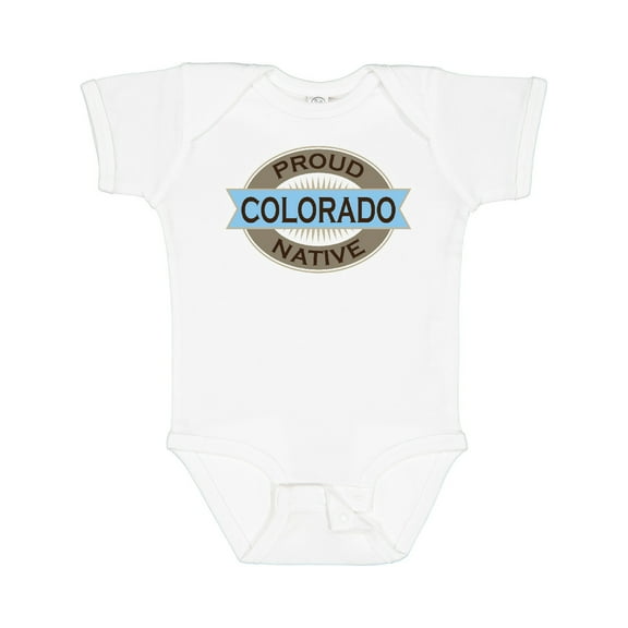Inktastic Proud Colorado Native Boys or Girls Baby Bodysuit
