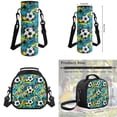 thumbnail image 7 of Uorisanigo Green Tie-Dye Football kids Backpack 4 PCS, with Insulated Lunch Bag Box Water Bottle Bag Storage Pen Case Pouch for Elementary Middle School Travel Backpacks, 7 of 7